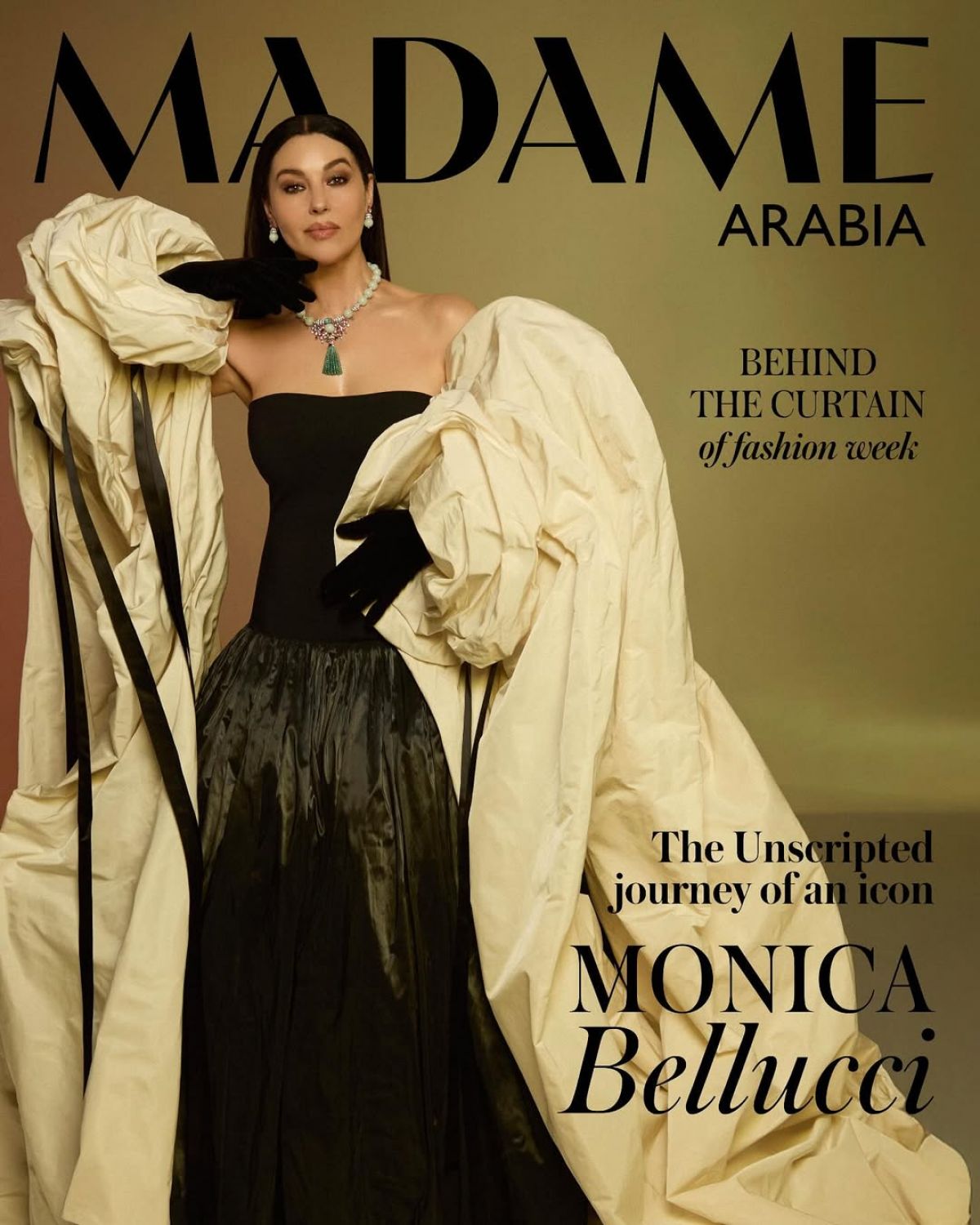Monica Bellucci in Madame Arabia Magazine - September 2025