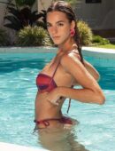 Emily Feld for Bikini Photoshoot at a Poolside Fantasy