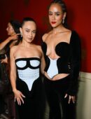 Nathalie Emmanuel in Black Revealing Dress Stuns London Crowd