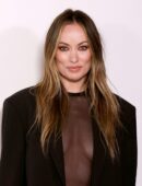 Olivia Wilde in a Blazer and a Long Skirt at the NEW YORK FASHION WEEK