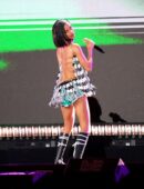Tyla Laura Seethal Shows Booty and Leggy Onstage at Global Citizen Festival 2025