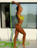 Madalina Diana Ghenea in Booty in Wet Bikini, Bombshell