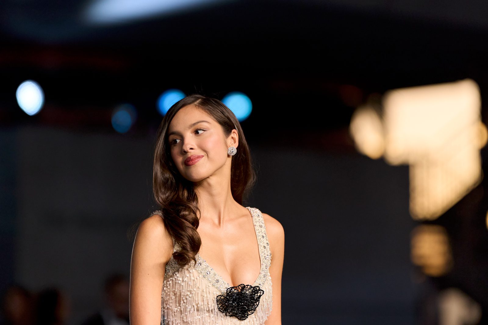 Olivia Rodrigo Cleavage at Academy Gala 2025