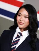 Sunisa Lee at GQ Bowl 2026 Thom Browne Fall 2026 Collection in San Francisco